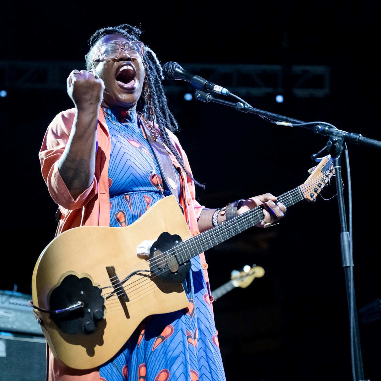 Mélissa Laveaux, Nathalie ‘TALIE’ Cerin, and Riva Nyri Précil at BRIC Celebrate Brooklyn! at Lena Horne Bandshell thumbnail