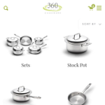 360 clean cookware code HCL for 25% off thumbnail