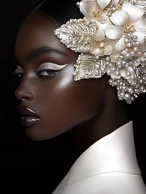 AI model from floral collection. #aidesign #aifashiondesign #aifashionstyling #aidesigner 