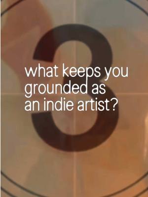 What keeps me grounded as an indie artist? Knowing my why. Knowing my purpose. Knowing what my music means to the people