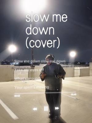 This song felt like a gentle tap on the shoulder from God saying, “slow down.” We stay busy trying to make life work, ha