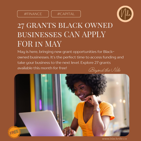 27 Grants Black-Owned Businesses Can Apply for in May thumbnail