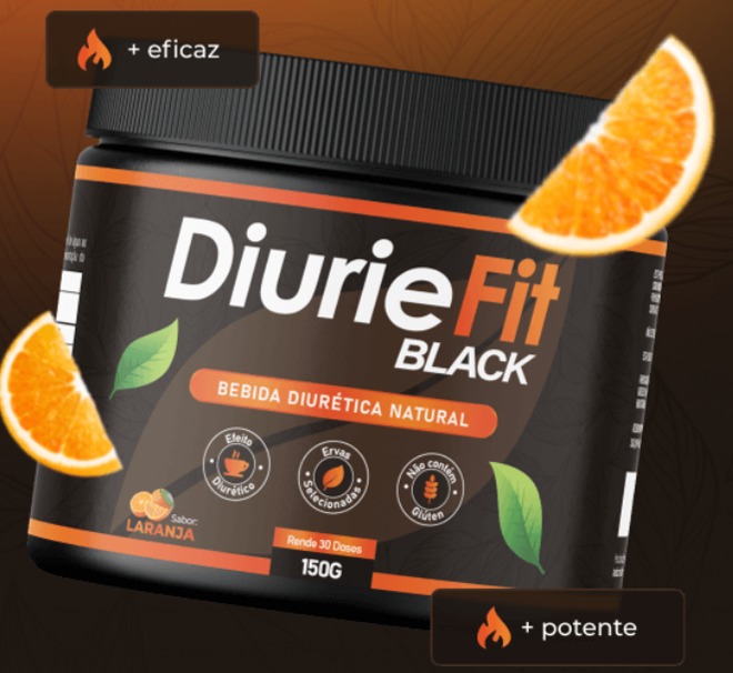Diurie Fit Black - Pó Emagrecedor Diurético 10x mais Eficaz thumbnail
