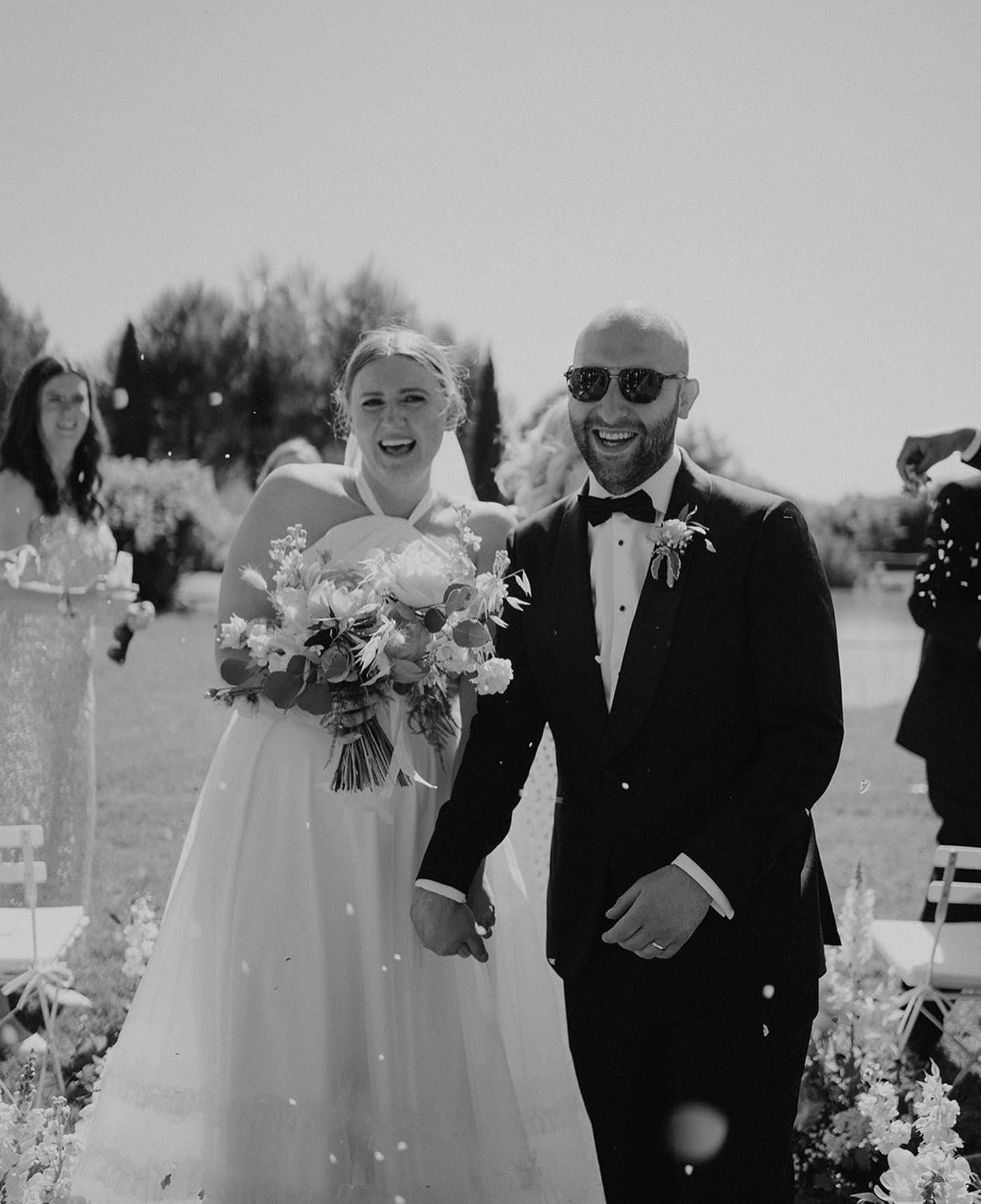 A few frames in black and white from the most beautiful wedding in Provence, France. 

Natalie and Dave’s intimate weddi