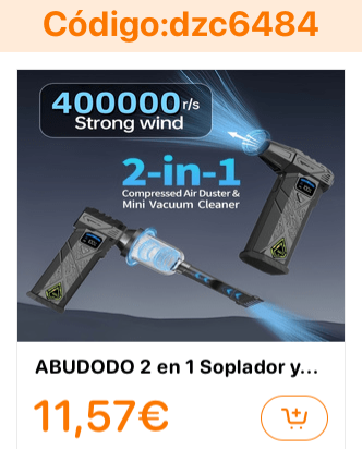 ABUDODO 2 en 1 Soplador y Ventilador Turbo Jet (Código dzc6484) thumbnail