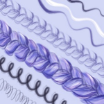 Curls &  Braid Hair Brush  thumbnail