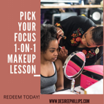 Redeem Pick A Focus 1:1 Makeup Lesson (Choose If Already Have Makeup Products)  thumbnail