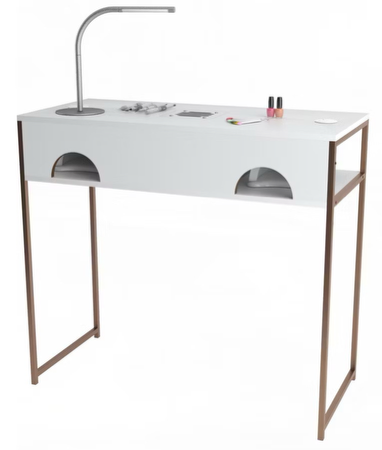 Mesa Industrial Nail Organizador Manicure C/ Sugador Profissional Nail Designer thumbnail
