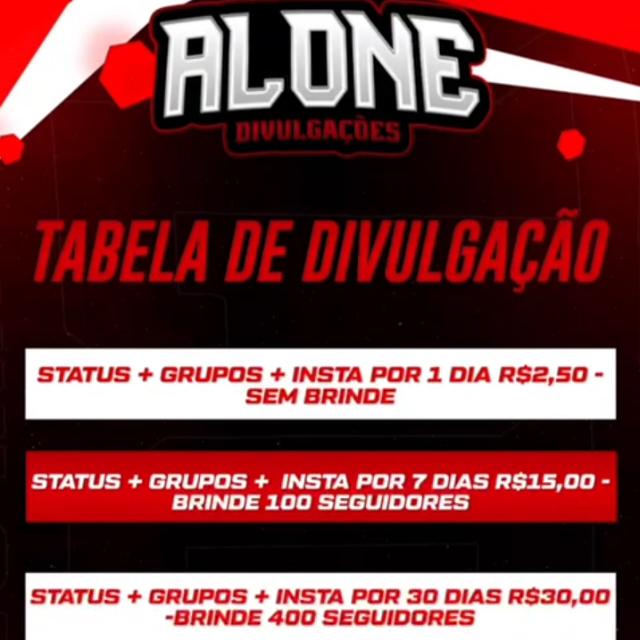 ALONE DIVULGAÇÕES thumbnail