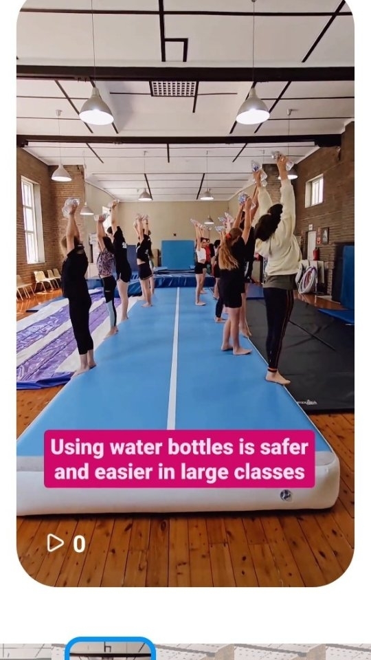 Safer and easier way to use our last drill 💧🚰

Dumbbells are great but not in close quarters or with smaller less experi