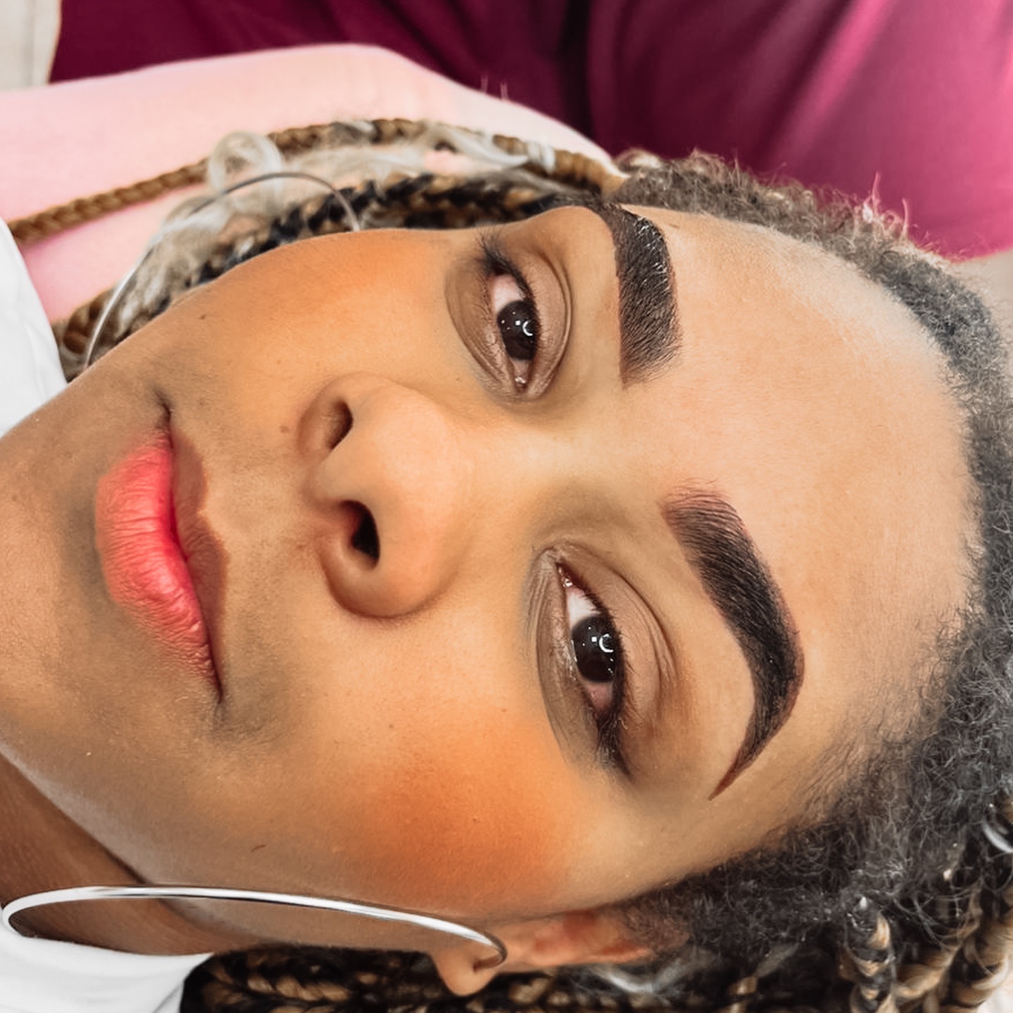 Design Personalizado + Henna .🤌🏻 

 #design #sobrancelhaslindas #sobrancelha #henna #hennadesign