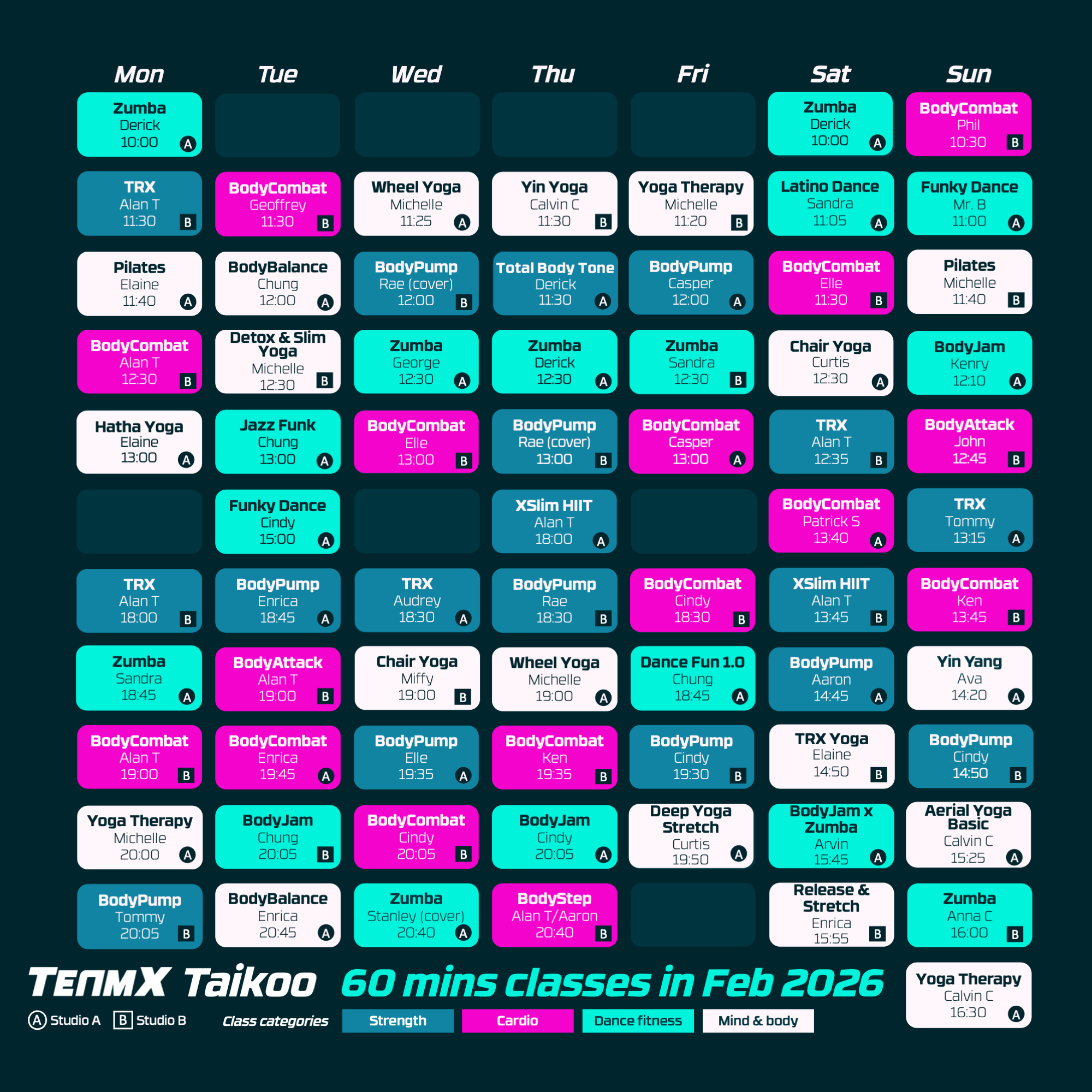 Taikoo Schedule thumbnail