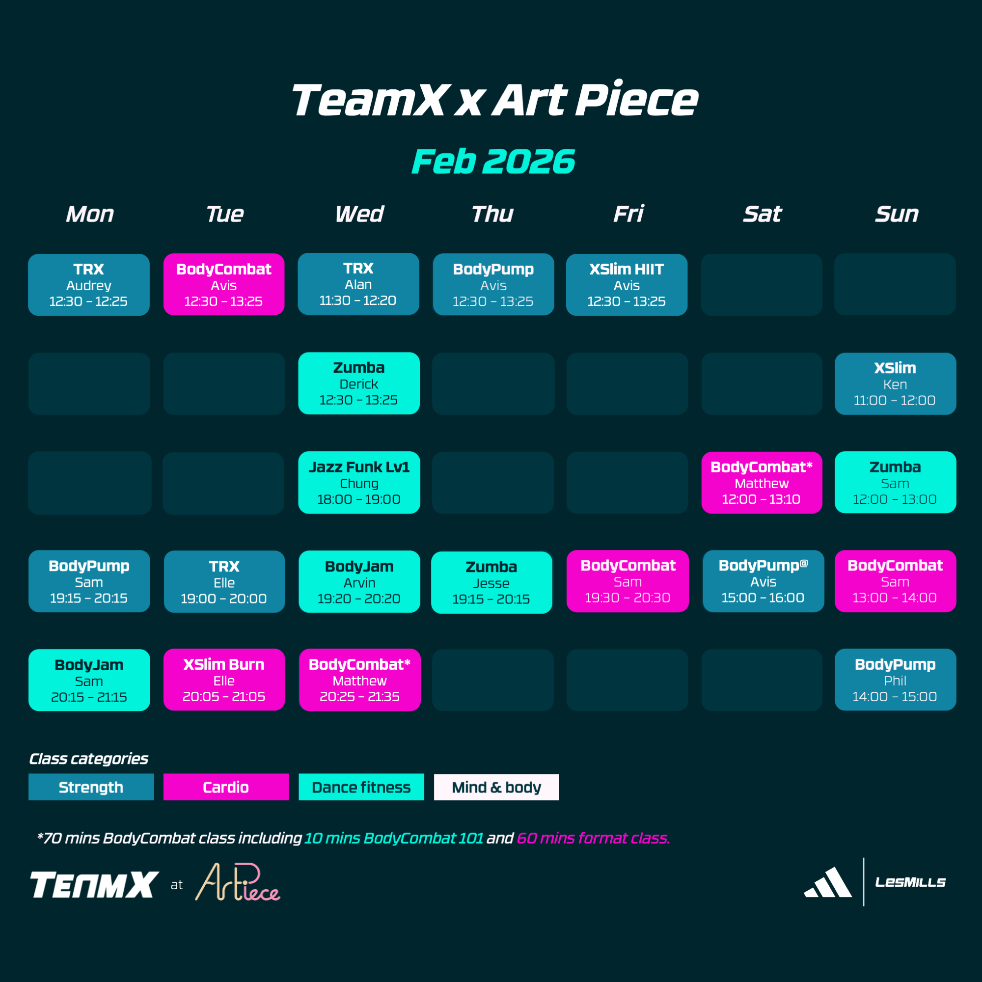 Art Piece Schedule thumbnail