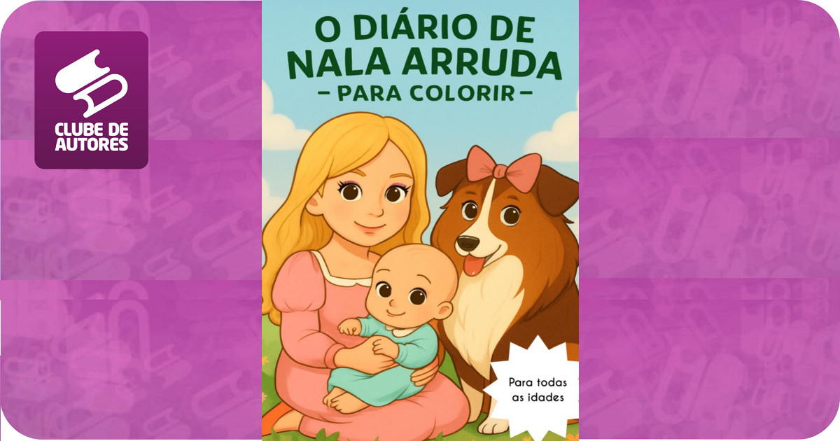 Compre aqui Livro físico - O Diário de Nala Arruda para colorir  thumbnail