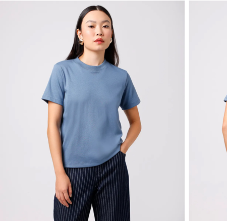 camiseta algodão peruano azul thumbnail