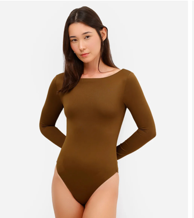 body marrom de poliamida thumbnail