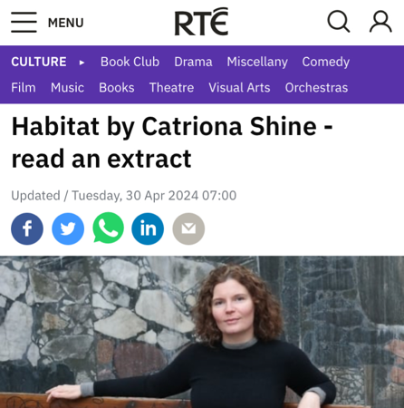 Read an extract from Habitat on RTE Culture  thumbnail