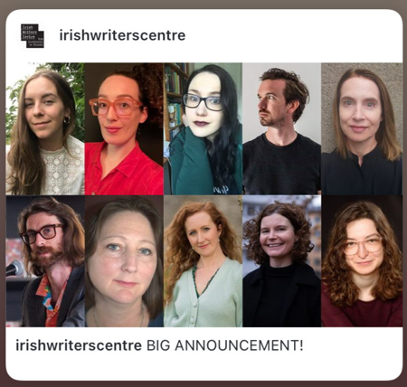 Ten writers selected for Irish Writers Centre Evolution Programme 2024-2025 - Irish Writers Centre thumbnail