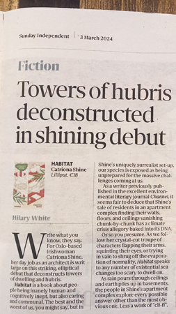 Review of Habitat in the Sunday Independent thumbnail