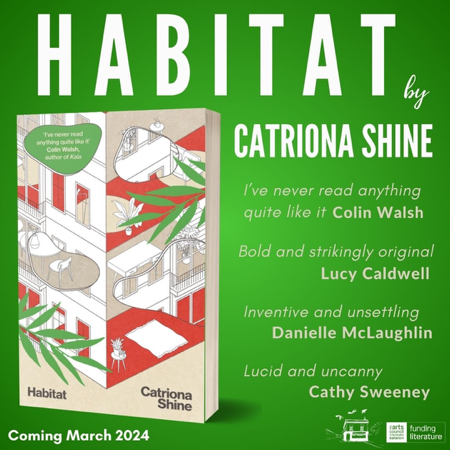 HABITAT Book Launch! Wednesday 6th March 6pm at Hodges Figgis.  thumbnail