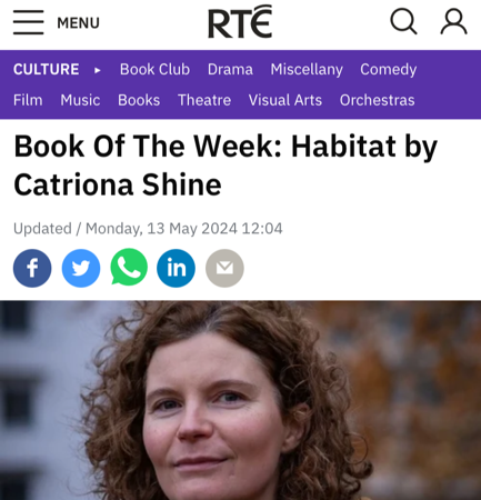 RTE Book of the Week, with a review by Aimée Walsh thumbnail