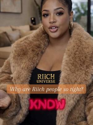 Why are Riich people so tight? Because nothing came easy. Sleepless nights. Missed comfort. Choosing discipline when dis