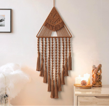 Macrame Woven Wall Hanging Dream Catcher: Amazon.ca thumbnail