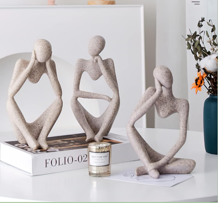 Decor Accents, Resin Thinker Statue: Amazon.ca thumbnail