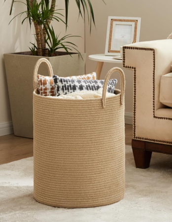 Cotton Rope Hamper: Amazon.ca thumbnail