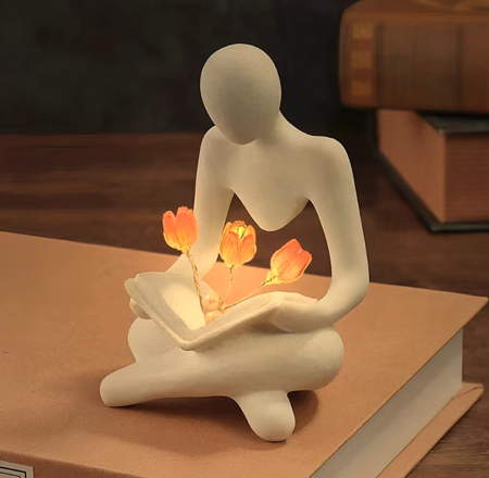 Tulip Light Lamp Reader Statue: Amazon.ca thumbnail