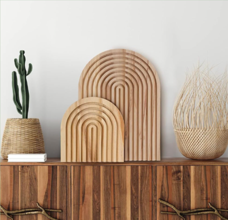 Arched Wooden Decoration: Amazon.ca thumbnail