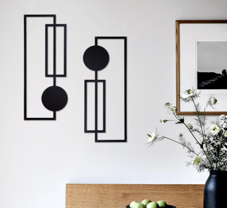 Black Metal Wall: Amazon.ca thumbnail