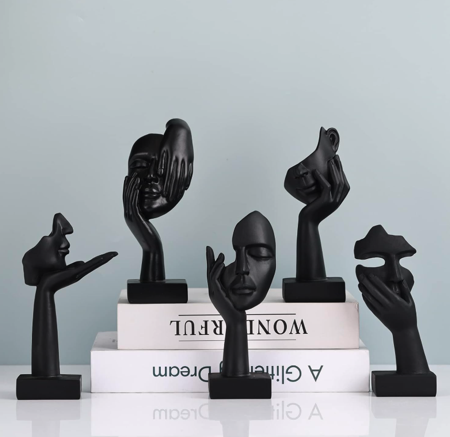 Accent Art Woman Face Statue: Amazon.ca thumbnail