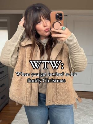 What to wear to the first family holiday with your man ✨ #holidaylook #winteroutfitideas #howtostyle  Shop this look 🤎LI