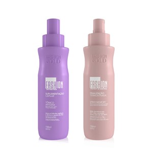 Combo 100TÃmetros Tônico Antiqueda Capilar 150ml + Spray Memory 150ml - Fashion Gold thumbnail
