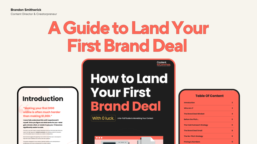 💰 “How to Land Your First Brand Deal” Free Guide thumbnail