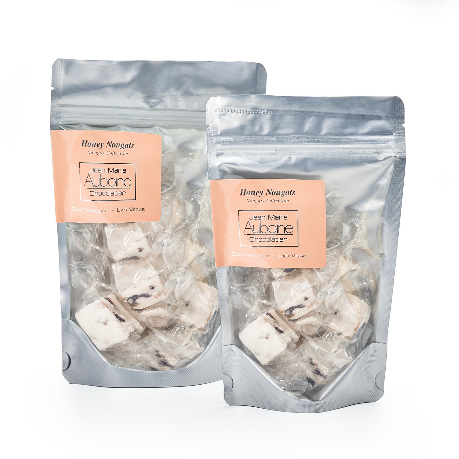 3oz  Bag of Gourmet Nougat | 3 Flavors — Jean-Marie Auboine Chocolatier thumbnail