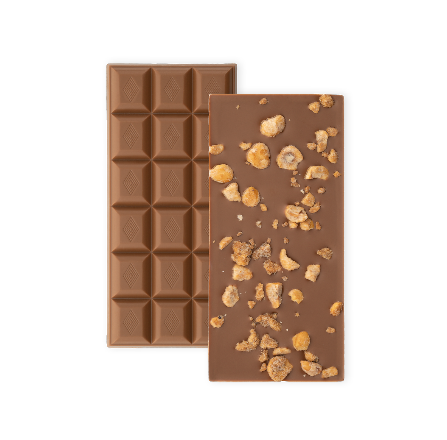 Caramelized Hazelnuts Milk Chocolate Bar — Jean-Marie Auboine Chocolatier thumbnail