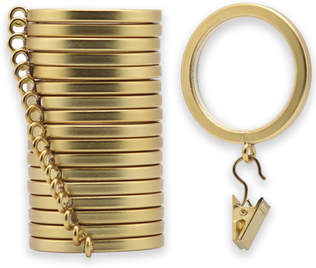 Luxury Curtain (Quiet) Rings  thumbnail
