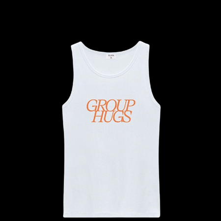 Group Hugs tank top (wit)  €6,99 EUR thumbnail