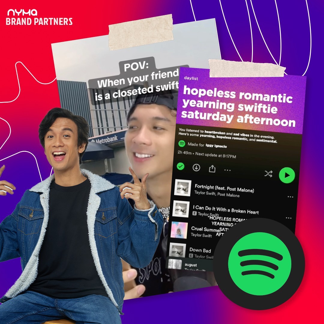 @racobell for @spotifyph 🎶

🦋 Swiftie reveal: https://vt.tiktok.com/ZSYjwk6mE/
Find out your daylist ☀️🌙 http://spotify.