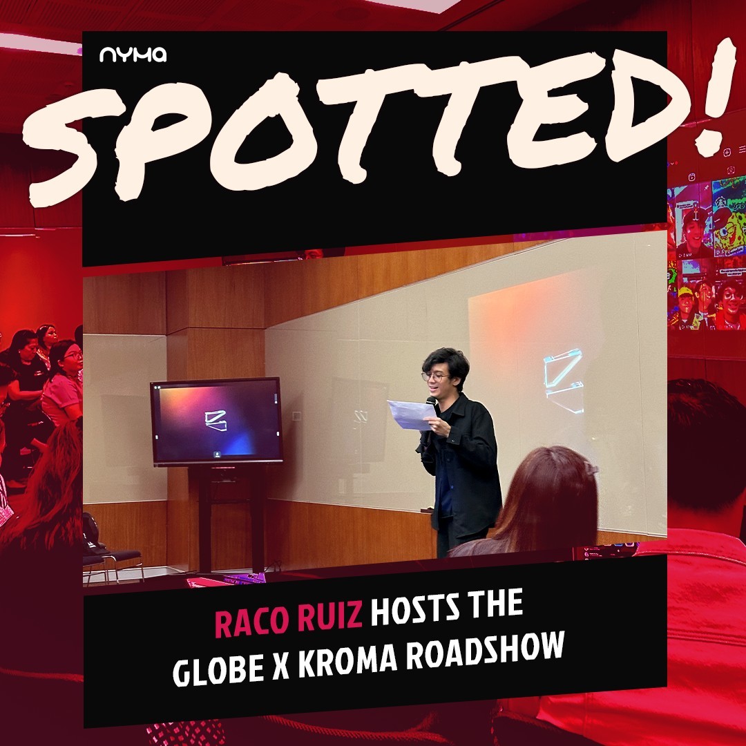 SPOTTED: @racobell hosted the @enjoyglobe x @kromaent Road Show held at The Globe Tower 🌎🎤✨