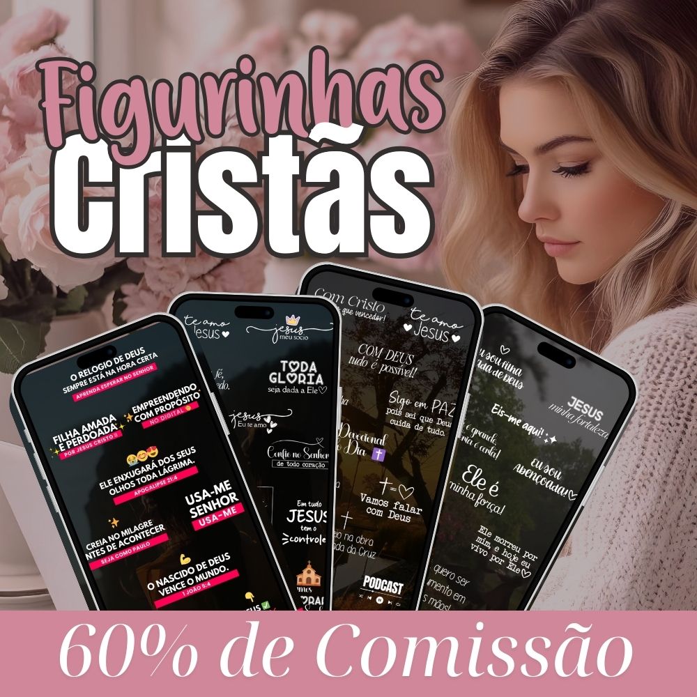 Pack com +150 Figurinhas Cristãs para Stories: Use seus Stories para espalhar mensagens que edificam thumbnail