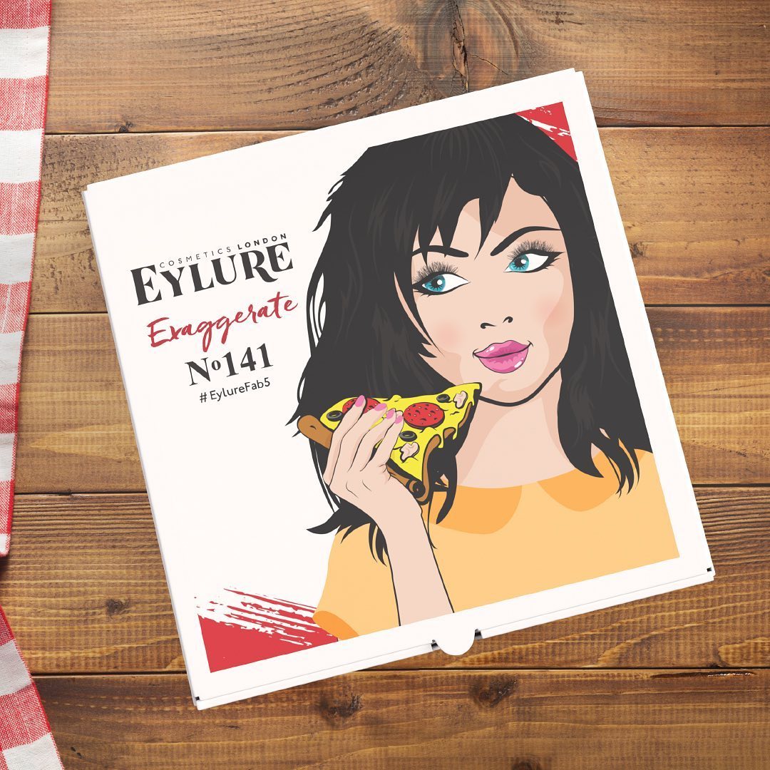 | PRESS & PR | It was so exciting working on the @eylureofficial “Fab 5 Lash Campaign”. Brief was to design 5 illustrati