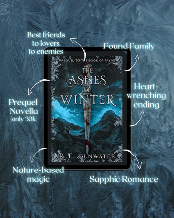 The Ashes of Winter | Sapphic Dark Fantasy Novella thumbnail