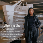 The Cut “Eclipsing the Rotunda Curator Ashley James brings an unconventional group show to the Guggenheim’s famed spiral.” thumbnail
