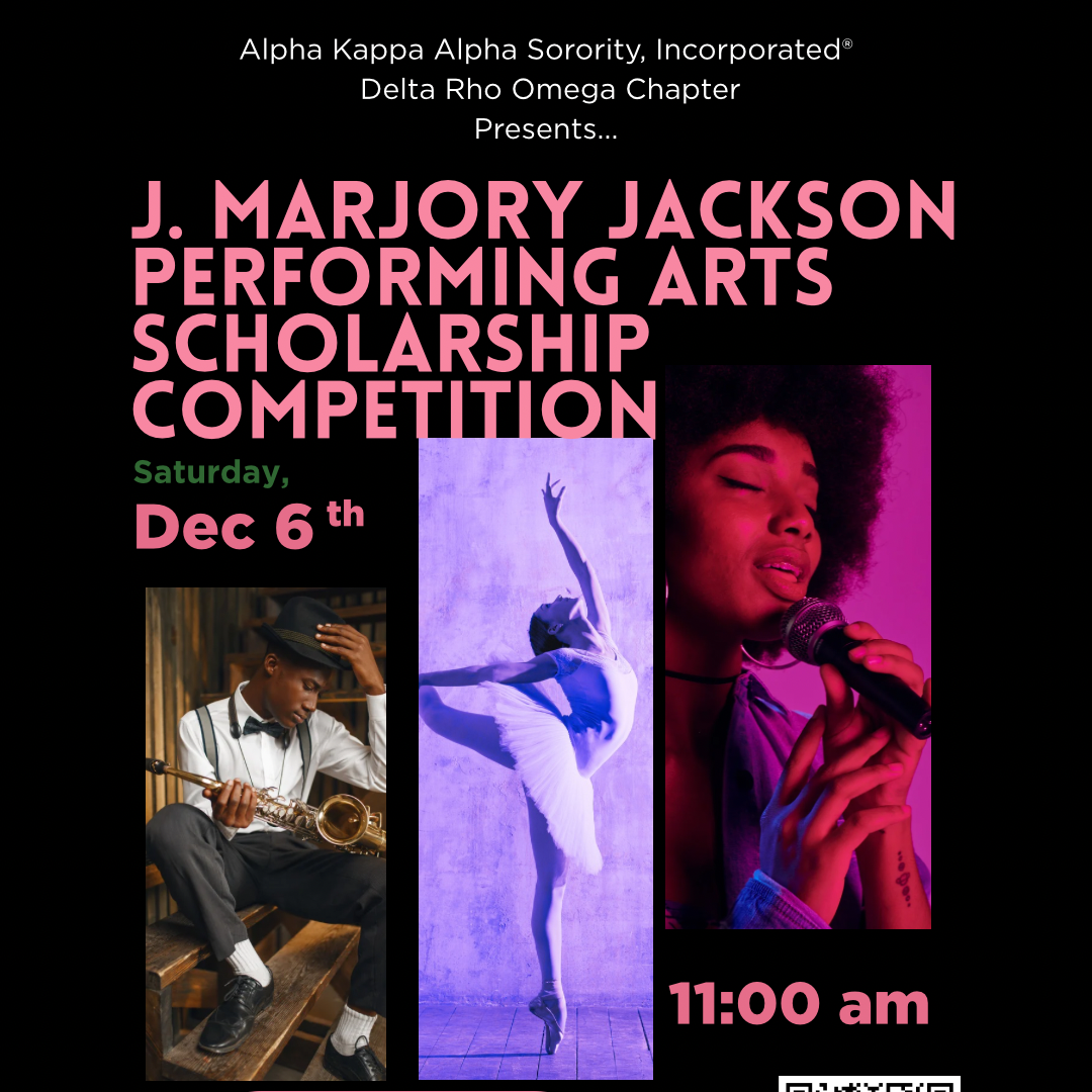 J. Marjory Jackson Performing Arts Scholarship Competition Application thumbnail