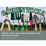 Garden Tools | Feb. 22 | 10AM thumbnail