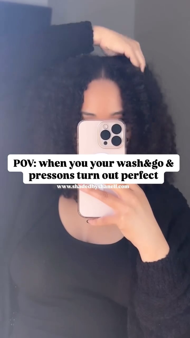 The perfect wash’n go & a fresh set of french tip pressons. It’s every girl’s dream.

Get ready for our Blackout Collect