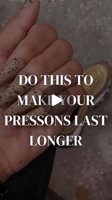 HOW TO MAKE YOUR PRESSONS LAST LONGER thumbnail